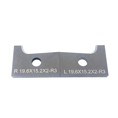 China Brand New Cutting Edge 10 Pcs Woodworking Tools Scraping Blade For Edging Machine 19.6X15.2X2-R3 for sale