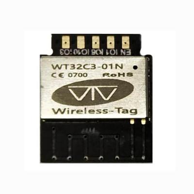 China Smart home ESP01N IC ESP32C3 chip wifi module WT32C3-01N 4MB ble wifi module compatible WT-01N with ESP32-C3 chip for sale