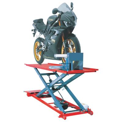 China Electric Hydraulic Platform Lift Motorbike Scissor Lift Motorcycle Hydraulic Platform Lift for sale