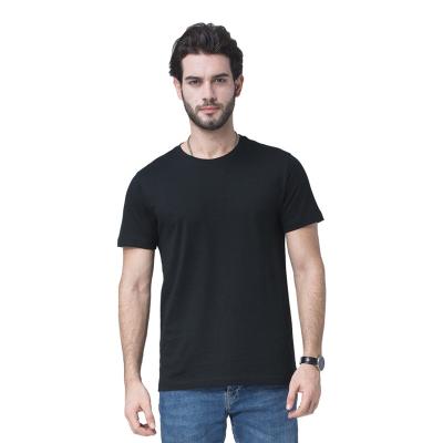 China Breathable High Quality Multiple Color O-neck Plain Plain T-shirt White Men Plus Size T-shirts for sale