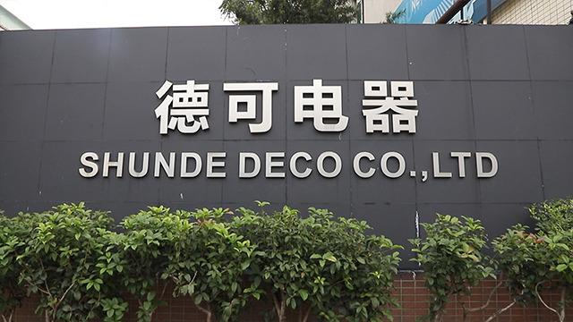 Verified China supplier - Foshan Shunde Deco Electric Appliances Co., Ltd.