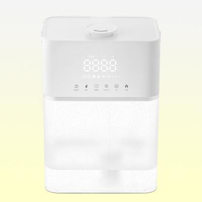 China 2022 New Large Capacity 7L Hybrid Humidifier Ultrasonic Cool And Warm Air Mist Humidifier Touch Control FOR Baby Home Room for sale