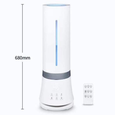 China Cool/Warm Hybrid Mist Top Ocean Filling Mist Led Ultrasonic Humidifier Lightweight UV Humidifier Steam Industrial Humidifier for sale