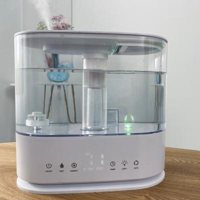 China Ultrasonic Humidifier Diffuser Air Humidifier Mist Diffuser Touch Control Top Filling Cool Humidifier for sale