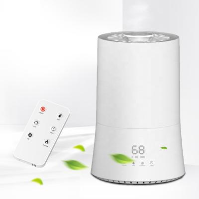 China Outdoor Diffuser Humidifier 4L Ultrasonic Cool Mist Humidifiers With Timing Function for sale