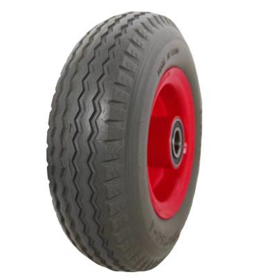 China Machinery OEM ODM Accepted Medical Trolley 2.80/2.50-4 Wheel Tool Polyurethane Foaming Wheel PU Foam Wheel for sale