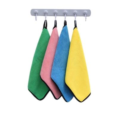 China Viable Factory Wholesale Coral Fleece Hand Towel Car Wash Towel Compound Hand Towel for sale