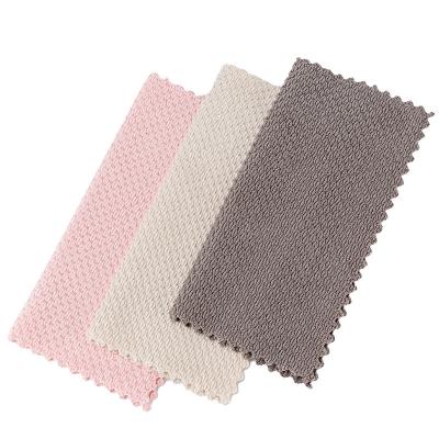 China Bilov Home Microfiber Cloth 25*25cm Kitchen Sustainable Anti-Grease Wiping Rags Microfiber Drying Towel Domestos Cleaning Products for sale