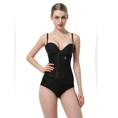 China Breathable Wholesale Mesh fajas colombian shapewear torso waist trainer trimmer cincher steel boned short snatcher for sale