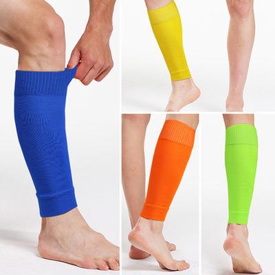 China Firm Breathable Multiple Colors Running Sports Cycling Basketball Football Leg Compression Calf Sleeves Shin Protector Support Leg Socks for sale