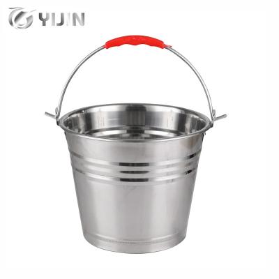 China Factory Viable Cheap Price Multi Functional Metal Stainless Steel Water Bucket Water Ice Beer Bucket For Bar Kitchen Party for sale