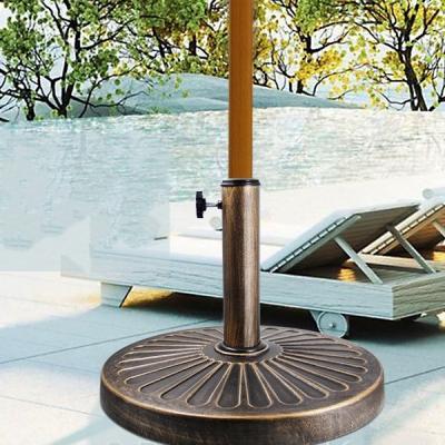 China Nice Looking Modern Regular Turnout 22 25 Kg Outdoor Patio Umbrellas Parasol Bases for sale