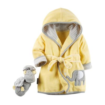 China Wholesale QUICK DRY animal baby design cuate bathrobe hooded bathrobe for sale