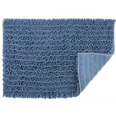 China Anti-bacteria Soft Shaggy Absorbent Blankets Chenille Bathroom Blanket Washable Carpet for sale