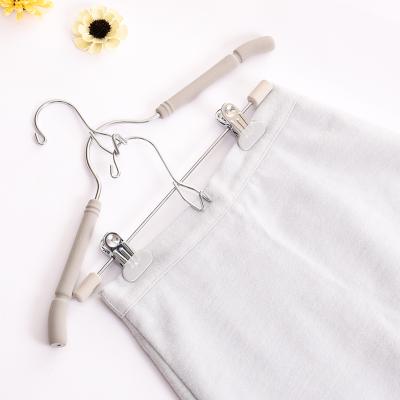 China Modern EVA Wire Metal Pants Hanger Non-slip Foam Padded Organizador for sale