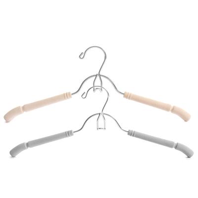 China 2021 Modern Hot Clothes Hangers Rack EVA Foam Coated Metal Padded Shirt Hangers Space Saving Non-Slip Hook Coat Hanger for sale