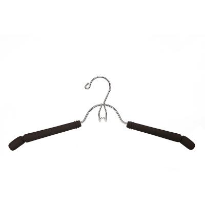 China Modern Factory Wholesale Steel Non Slip Eva Foam Coated Clothes Hanger Hangers for sale