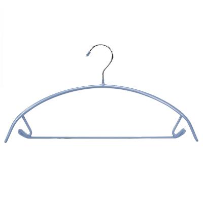 China Modern PVC Coated Stainless Steel Hangers Non-Slip Clothes Hanger for sale