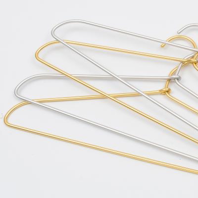 China Whole Factory Wire Hangers Anti-Slip Coat Aluminum Metal Clothes Hanger Rack Organizer for sale