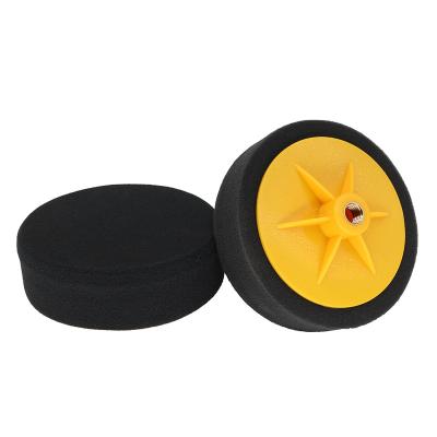 China High 6 Inch M14 16 Car Cleaning Sponge Shiny Polish Protection Polishing Imported Sponge 16 With Polisher for sale