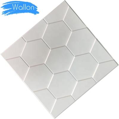 China Raincoat | Fire resistant | Easy To Install Decorative PVC 3D Wall Panels Waterproof Cleans Easily With Soap And Water for sale