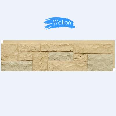 China interior & High quality luxury decorative exterior use polyurethane wall panel PU cultured stone veneer prices for sale