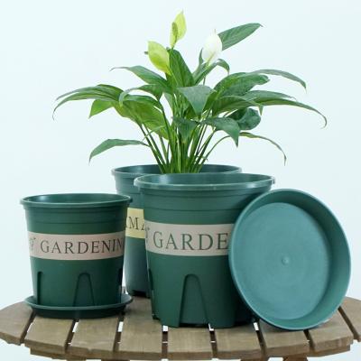 China Factory direct sales modern garden tools manufacturer 0.5 gallon pot size 135mm hard to deform plant flower pot for sale