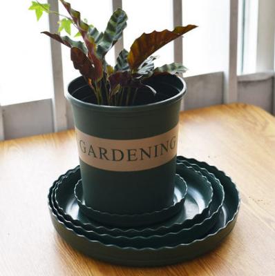 China Modern High Quality Shop 1 Gallon Flowerpot Gardening Tools Square Flowertop Tray Garden Sowing Pot Tray for sale