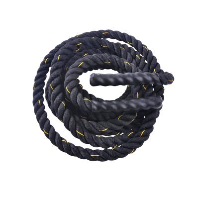 China Trainning Factory Price 25mm Heavy Duty Fitness Speed ​​Jump Rope Battle Weighted Heavy Duty Jump Rope With Logo for sale