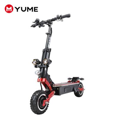 China 5000w high speed dual motor unisex 11inch foldable off road widewheel electric scooter for adults for sale