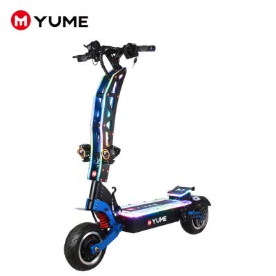 China YUME M11PRO 7000w large unisex powerful electric two wheel adult scooter folding e scooter for sale for sale