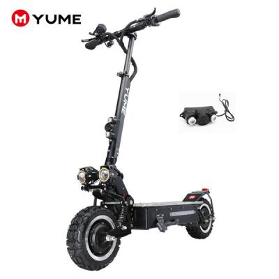 China YUME 2020 Electric scooter 3200w 2 wheel unisex drive electric scooter 200kg load with 11 inch rims scooter for sale