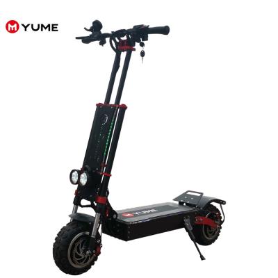 China Yume unisex China 5600w high speed 11inch off road widewheel electric scooter for adults for sale