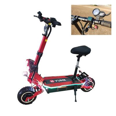 China YUME Off Road 2 Wheel Electric Mobility Scooter 2000W 5000w Foldable Electric Scooter Adults 11 Inch 5000w e Scooters for sale