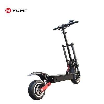 China YUME Electric Scooter 2021 New Style 23.4ah Aluminum Alloy Frame Unisex Modern Electric Motorcycle 52v 2400w Two Chargers for sale