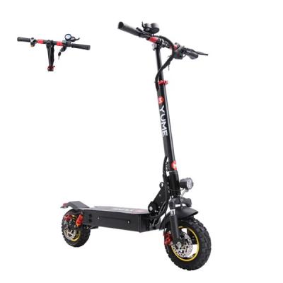 China YUME Unisex 2 Wheels Off Road 10inch Electric Bike Training Folding Scooter Single Adult for sale