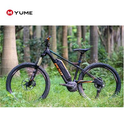 China Aluminum Alloy YUME 36V 13AH Battery 350W 10 Speed ​​Mode Motorized Cycle Electric Cheap Bike for sale