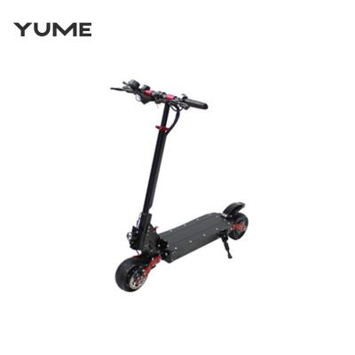 China 48V Lithium Battery 1000w Wheel Foldable Electric Scooter Dual 8 x 3.75 Inch Wide Power Motor (Solid Tires) for sale