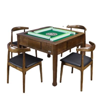 China A Dual Use Luxury High End Automatic Table Design Solid Wood Chinese Style Mahjong Table for sale