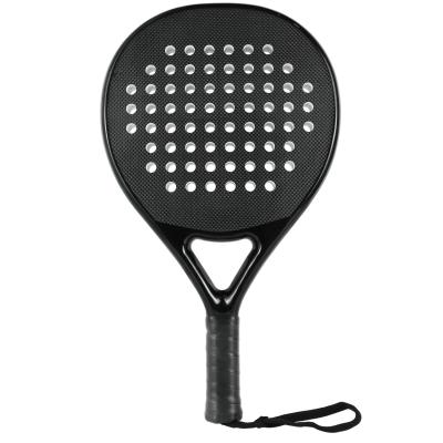 China Outdoor Sports AMA New Arrival RTS Round Shape 3K Paddle Racket Padel Racket Padel Bat Paddle Shovel Padel Racket for sale