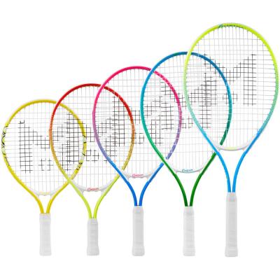 China Fiber Maria Quickstart Cheap Price Aluminum Junior Kids Carbon Tennis Racket for sale