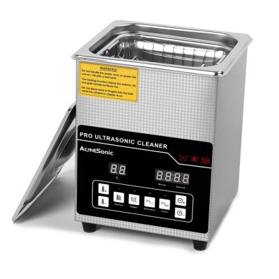 China 2L sieradenreiniger Ultrasone machine Sonic sieradenreiniger met verwarming Timer Te koop