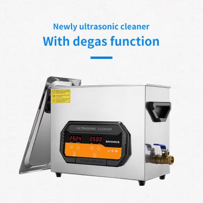 China 180W Ultrasonic Cleaning Machine Digital 6 Liter Ultrasonic Cleaner for sale