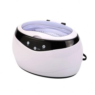 China Bowling Ball 600ml Household Ultrasonic Cleaner 15W Mini Ultrasonic Cleaner for sale