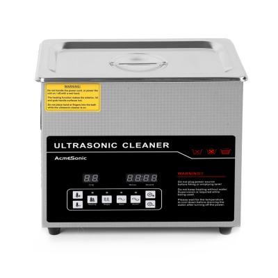 China 120V 3L Ultrasonic Cleaner Digital 120W Ultrasonic Jewelry Cleaner Machine for sale