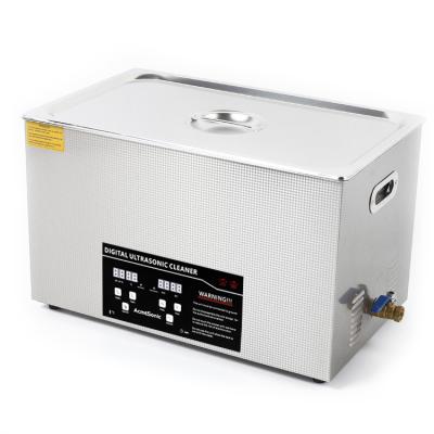 China Limpieza ultrasónica digital de 30L con temporizador ajustable 500W Potencia de calefacción Temperatura de calefacción 20-80°C en venta