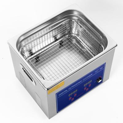 Cina 10L Capacity Ultrasonic Cleaner 240w Power 300w Heating 40kHz Frequency Timer Adjustable Industrial Cleaning in vendita