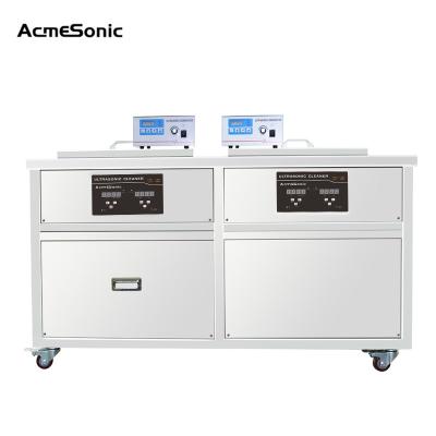 China 108L Filter Circulation Industry Ultrasonic Cleaner Sonicator Bath Price Engine Block Parts er Machine Power Adjustment for sale