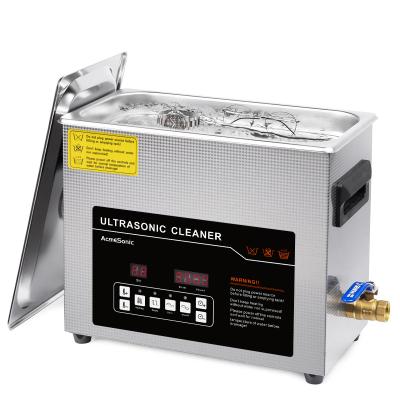 China 6L Ultrasonic Parts Cleaner SUS 304 Matieral Lab Ultrasonic Cleaner for sale