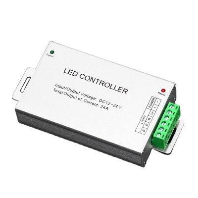 China RGB Led Strip Lighting 20m Max Non-waterproof Strip Lighting Controller IP20 12V 24V RGB Strip Light Controller for sale